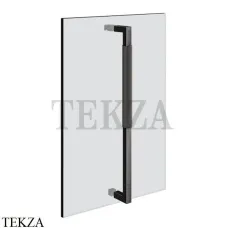 Gessi Shower G Rigato Ручка-держатель на стекло 45 см 67525-706, Black Metal PVD