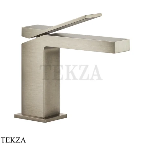 Gessi RETTANGOLO K Смеситель для раковины, без донного клапана 53002-149, Finox Brushed Nickel