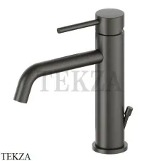 Newform XT Смеситель для раковины 150, с донным клапаном 4201.M0.077, Carbon satin