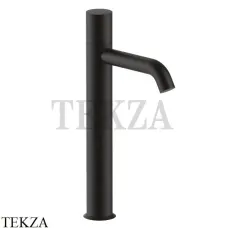 Fantini Nostromo Смеситель для раковины высокий, без донного клапана 50S1E906WF, Deep Black PVD