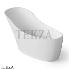 Dea Design Elegant Ванна отдельностоящая овальная 169x75 Solid Surface DD8613 1690 18, White №18