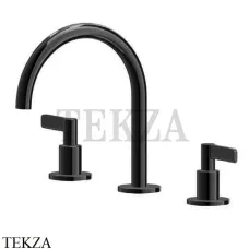 Newform Blink Chic Смеситель для раковины, без гарнитура 71000.01.093, Черный матовый