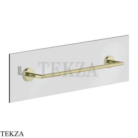 Gessi ANELLO Полотенцедержатель для крепления на стекло, 45 см 63826-710, Brass PVD