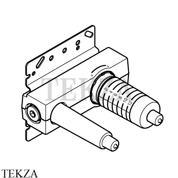 Dornbracht Комплект для предварительного монтажа, смеситель справа 3586097090