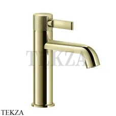 Gessi INCISO Смеситель для раковины низкий, без гарнитура 58002-710, Brass PVD