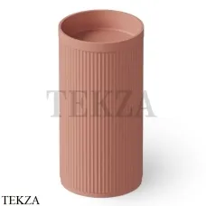 Dea Design Pedestal Basin Раковина напольная рифленая Solid Surface DD2801 450 13, Lotus №13