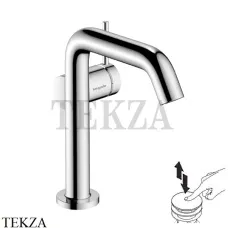 Hansgrohe Tecturis S Смеситель для раковины 150 CoolStart, с донным клапаном 73340000, хром глянец Hansgrohe Tecturis S Смеситель для раковины 150 CoolStart, с донным клапаном 73340000, хром глянец