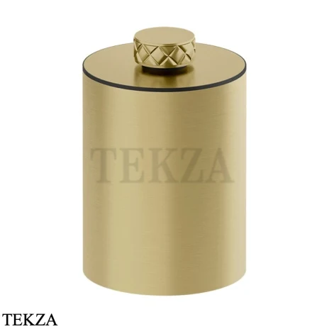 Gessi Pelle Tresse Ведерко, корзина для мусора, 78590-727, Brushed Brass PVD