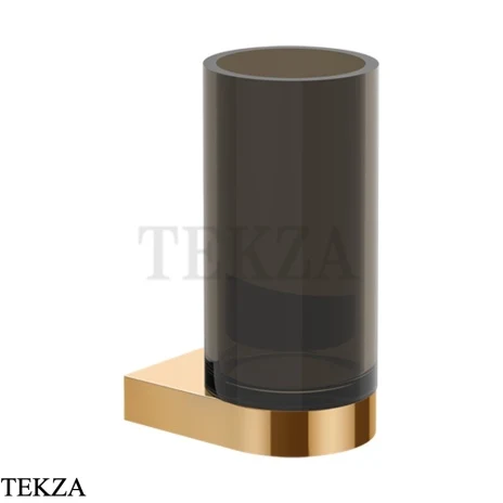 Gessi Perle Стакан для зубных щёток настенный 74816-735, бронза глянец
