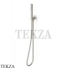 Zucchetti Душевой гарнитур, стержневая лейка, вывод Z93930.C3, brushed nickel