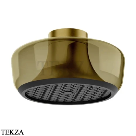 Gessi Haute Culture Shower Потолочная душевая лейка со светодиодной подсветкой 57400-727, шампань Brushed