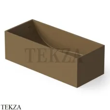 Dea Design Modern Ванна отдельностоящая прямоугольная 170x72 Solid Surface DD8607 1700 1, Dark Camel №1
