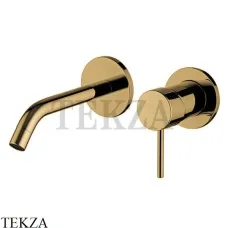 FIMA Carlo Frattini Spillo UP Смеситель для раковины, внешняя часть F3051NX8OS, Brushed gold