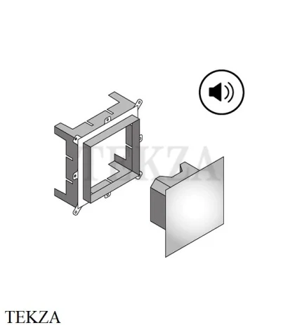 Effegibi Светильник с RGB и пассивными динамиками для Inside - EasySteam - AquaSteam - Nuvola Smart Power