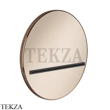 Gessi CASCATA Каскадный излив настенный круглый 65295-030, Copper глянец