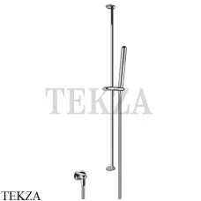 Gessi Goccia Душевой комплект с душевой лейкой и выводом 33642-031, хром глянец
