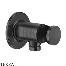 Gessi INCISO SHOWER Держатель для душа с выводом для шланга 58161-707, Black Metal Brushed