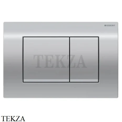 Geberit Delta20 Клавиша смыва, пластик для бачка Delta 115.137.21.1, Хром глянец