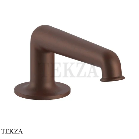 Fantini Flora Излив для раковины на столешницу 76S5Z616, Matt Mokka PVD