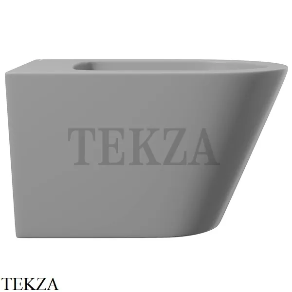 Aqueduto CONE Биде подвесное, 1 отверстие под смеситель CON0330 Серый матовый