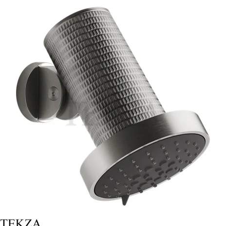 Gessi 316 SPOTWATER MECCANICA Душевая головка настенная, 3 функции 57253-239, Steel Brushed