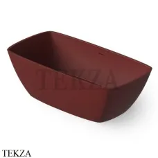Dea Design Modern Ванна отдельностоящая прямоугольная 170x85 Solid Surface DD8631 1700 17, Red Wine №17