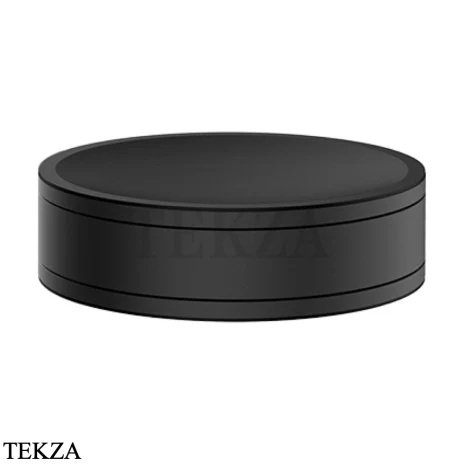 Gessi Pelle Tresse Мыльница настольная круглая 78525-299, Black XL