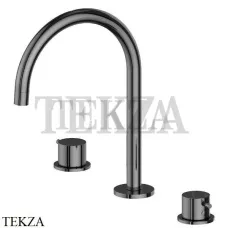 Newform XT Смеситель для раковины 181, без гарнитура 4202.58.063, PVD Gun metal