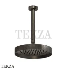 Gessi Inverso Diamantato Верхняя лейка с потолочным кронштейном под размер 63450-187, Aged Bronze