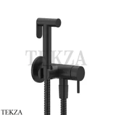 Gessi Гигиенический душ со смесителем, выводом воды и держателем 45130-187, Aged Bronze