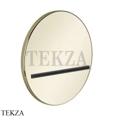 Gessi CASCATA Каскадный излив настенный круглый 65295-710, Brass PVD