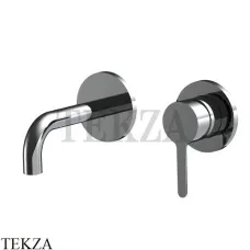 FIMA Carlo Frattini SNAP Смеситель для раковины 120, внешняя часть F3121WSX9CN, Black chrome