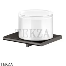 Keuco Edition 400 Дозатор жидкого мыла, хрусталь матовый 11552359000, титан чёрный шлифованный Keuco Edition 400 Дозатор жидкого мыла, хрусталь матовый 11552359000, титан чёрный шлифованный