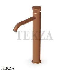 Zucchetti Sablier Смеситель для раковины высокий, без гарнитура ZSL558.XSP91, matt copper PVD