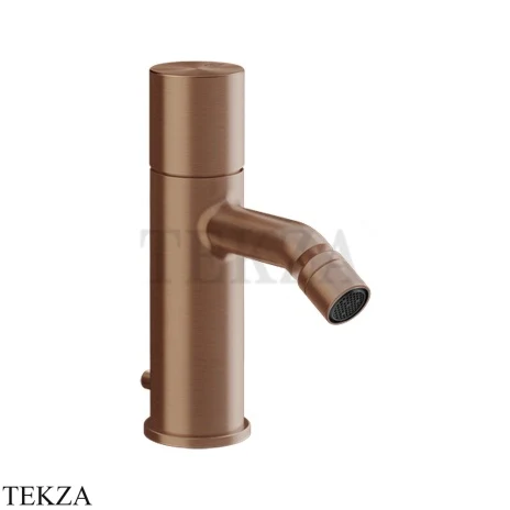 Gessi Habito UNITO Смеситель для биде, с донным клапаном 70007-708, Copper Brushed PVD
