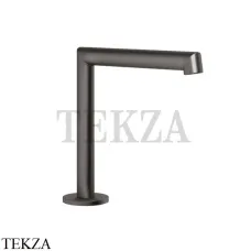 Gessi Ingranaggio-Anello Излив для раковины на столешницу, средний 63321-707, Black Metal Brushed