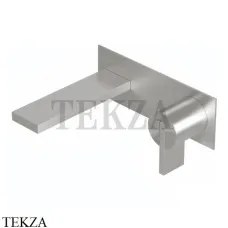 Ritmonio Dot316 Смеситель для раковины, внешняя часть PR50AL101 INOX, Brushed steel