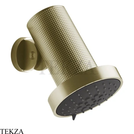 Gessi 316 SPOTWATER CESELLO Душевая головка настенная, 3 функции 57255-727, Brushed Brass PVD