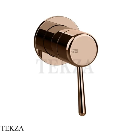 Gessi Goccia Смеситель для душа, внешняя часть 33019-030, Copper PVD