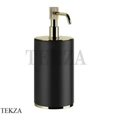 Gessi VENTI20 Дозатор для жидкого мыла настольный черный 65438-710, Brass PVD