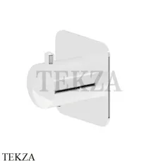 Newform Delta Zero Запорный вентиль на 1-3-4-5 потока, внешняя часть 69855E.01.014, белый матовый