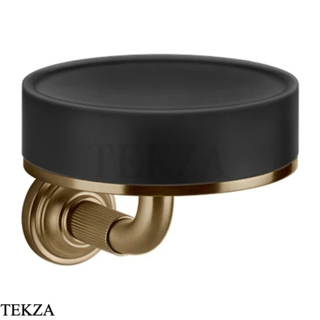 Gessi VENTI20 Мыльница настенная черная 65402-791, Deep Bronze Br. PVD