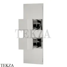 FIMA Carlo Frattini FIT Термостат для душа 2-3 потока, F3509X7SN, Brushed nickel