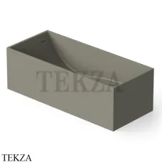 Dea Design Modern Ванна отдельностоящая прямоугольная 180x76 Solid Surface DD8607 1800 4, Light Grey №4