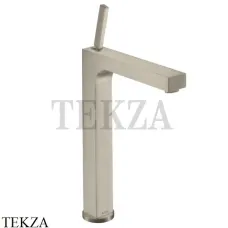 Axor Citterio Смеситель для раковины высокий 280, с донным клапаном 39020820, Brushed Nickel