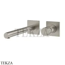 Gessi Incastri Смеситель для раковины, внешняя часть 75088-149, Finox Brushed Nickel
