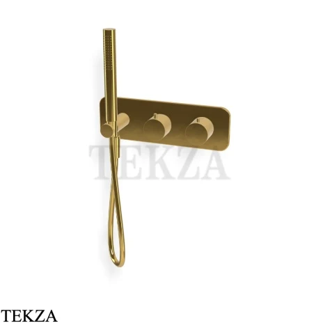 FIMA Carlo Frattini SO Смеситель для душа с гарнитуром, внешняя часть F3149WX3OR, gold