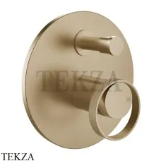 Gessi ANELLO Смеситель для душа круглый, на 2 потока 63377-726, Warm Bronze Br. Gessi ANELLO Смеситель для душа круглый, на 2 потока 63377-726, Warm Bronze Br.
