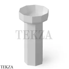 Dea Design Pedestal Basin Раковина напольная Solid Surface DD2025 480 18, White №18