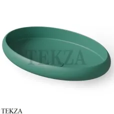 Dea Design Washbasins Раковина настольная овальная Solid Surface DD9088 600 10, Green №10